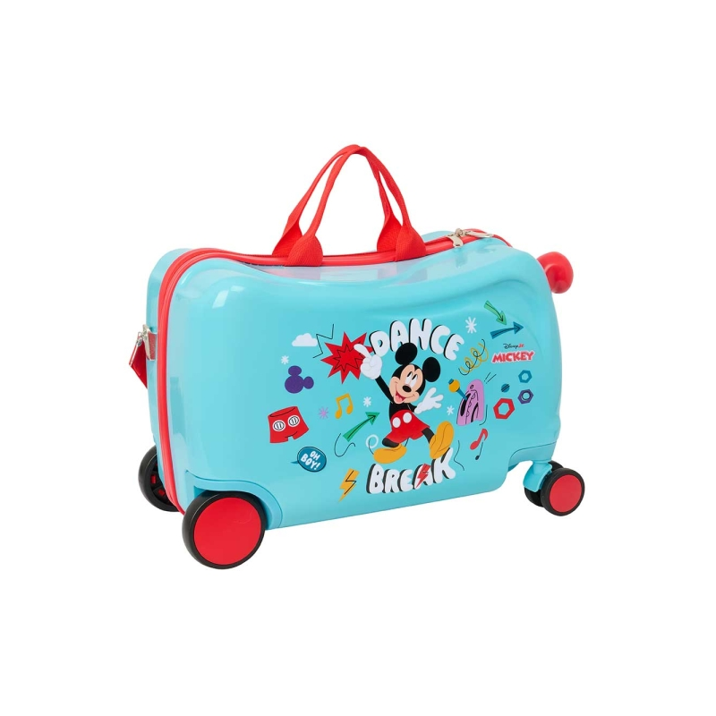 Trolley enfant Mickey Mouse bleu à bandoulière ajustable Trolley enfant Mickey Mouse bleu à bandoulière ajustable