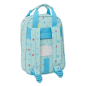 Sac à dos enfant Mickey Mouse bleu pastel 20x28 cm