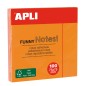Apli Funny Sticky Notes Adhésives 75x75mm - Bloc de 100 Feuilles - Orange Fluo Apli Funny Sticky Notes Adhésives 75x75mm - Bloc de 100 Feuilles - Orange Fluo