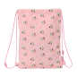 Sac à dos cordon Minnie Mouse bébé rose pastel Sac à dos cordon Minnie Mouse bébé rose pastel