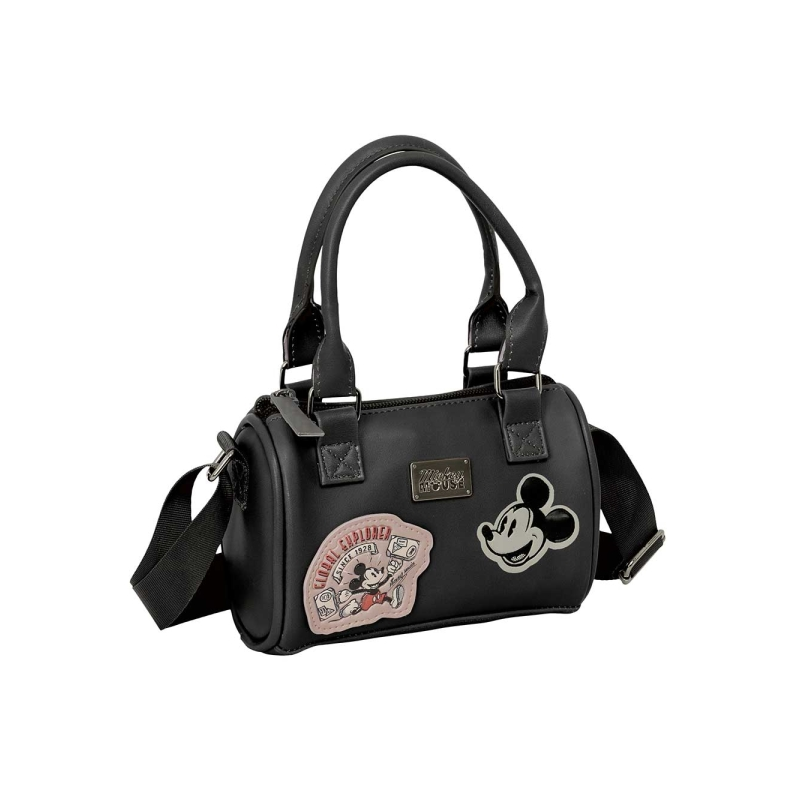Sac à main Mickey Mouse noir à bandoulière réglable Sac à main Mickey Mouse noir à bandoulière réglable