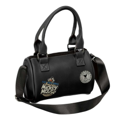 Sac à main Mickey Mouse noir à bandoulière réglable