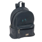 Sac à dos mini Stitch noir, poche avant, bretelles réglables Sac à dos mini Stitch noir, poche avant, bretelles réglables