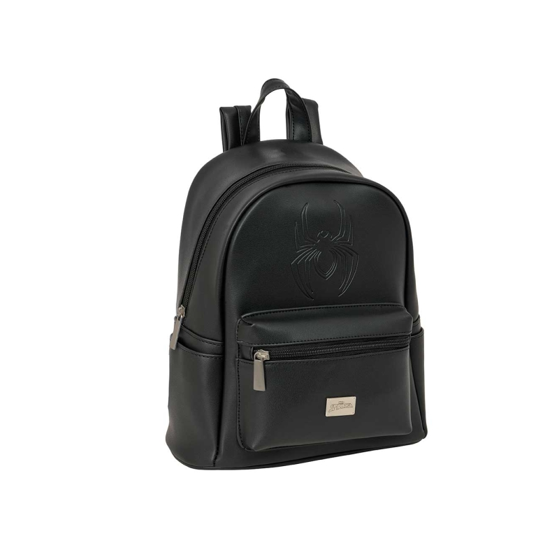 Sac à dos mini Spider-Man noir réglable avec poches Sac à dos mini Spider-Man noir réglable avec poches