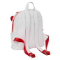 Sac à dos mini Hello Kitty blanc avec poche avant Sac à dos mini Hello Kitty blanc avec poche avant