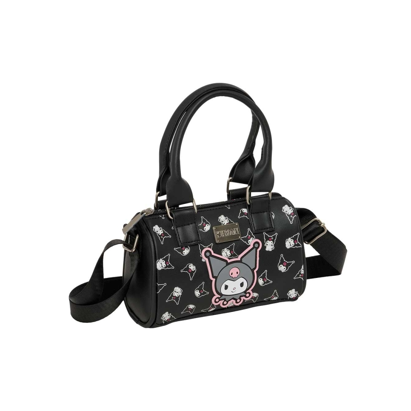 Sac à main Kuromi noir bandoulière réglable 1,20 L Sac à main Kuromi noir bandoulière réglable 1,20 L