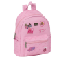 Sac à dos mini Barbie rose avec poche avant