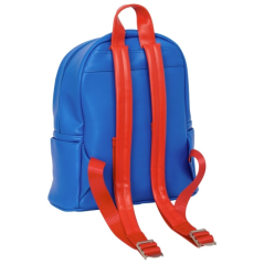 Sac à dos Super Mario mini 9L rouge et bleu