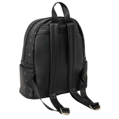 Mini sac à dos Real Madrid noir avec poche avant