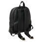 Mini sac à dos Minecraft noir et vert, bretelles ajustables