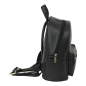 Mini sac à dos Minecraft noir et vert, bretelles ajustables