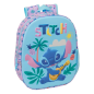 Sac à dos Stitch 3D bleu pastel 27x33x10 cm Sac à dos Stitch 3D bleu pastel 27x33x10 cm