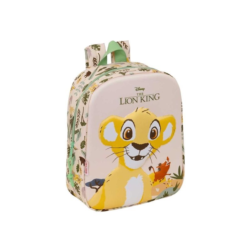 Sac à dos 3D Le Roi Lion 6L pêche claire Sac à dos 3D Le Roi Lion 6L pêche claire