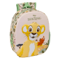 Sac à dos 3D Le Roi Lion, pêche claire 27x33x10 cm Sac à dos 3D Le Roi Lion, pêche claire 27x33x10 cm