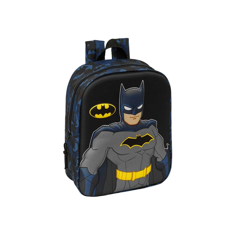 Sac à dos enfant Batman 3D noir 6L