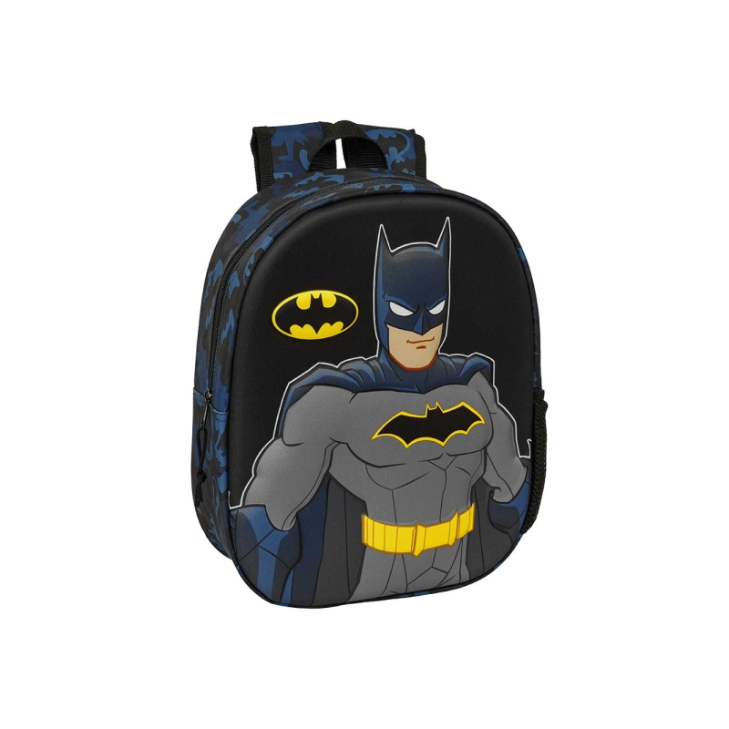 Sac à dos enfant Batman 3D noir Sac à dos enfant Batman 3D noir