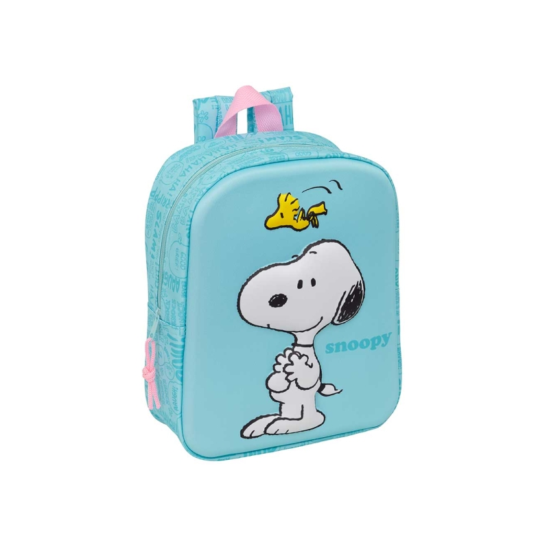Sac à dos Snoopy 3D bleu pastel 6L Sac à dos Snoopy 3D bleu pastel 6L