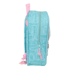 Sac à dos Snoopy bleu pastel