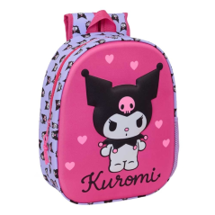 sac à dos Kuromi magenta