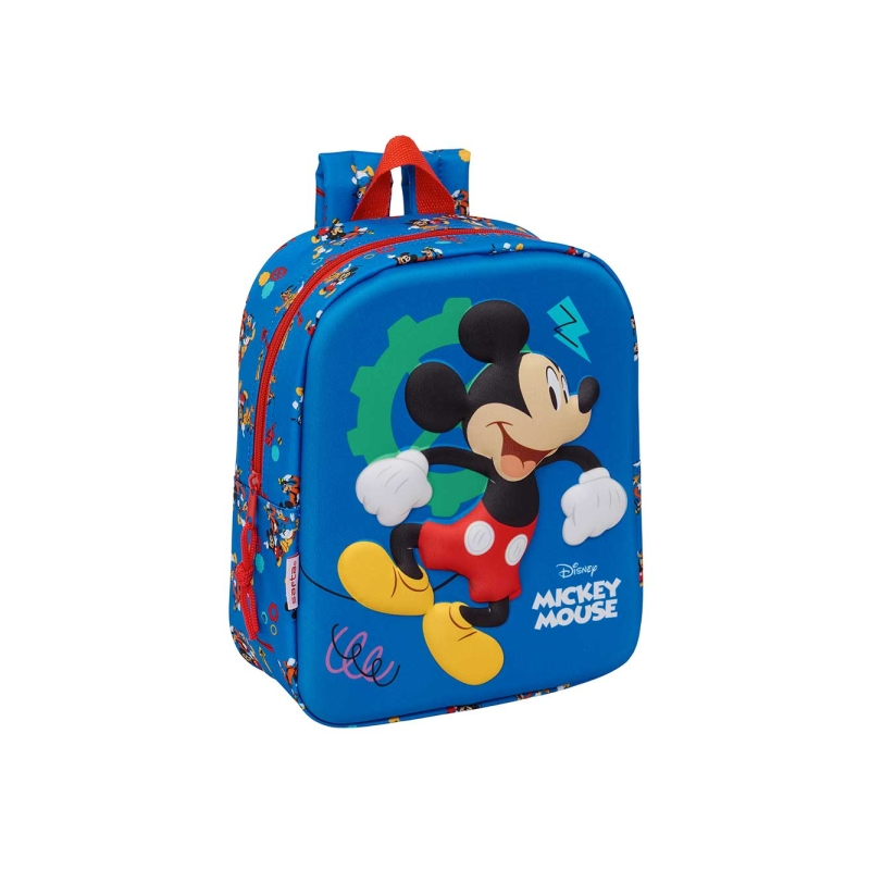 Sac à dos enfant Mickey Mouse 3D bleu foncé 6L Sac à dos enfant Mickey Mouse 3D bleu foncé 6L