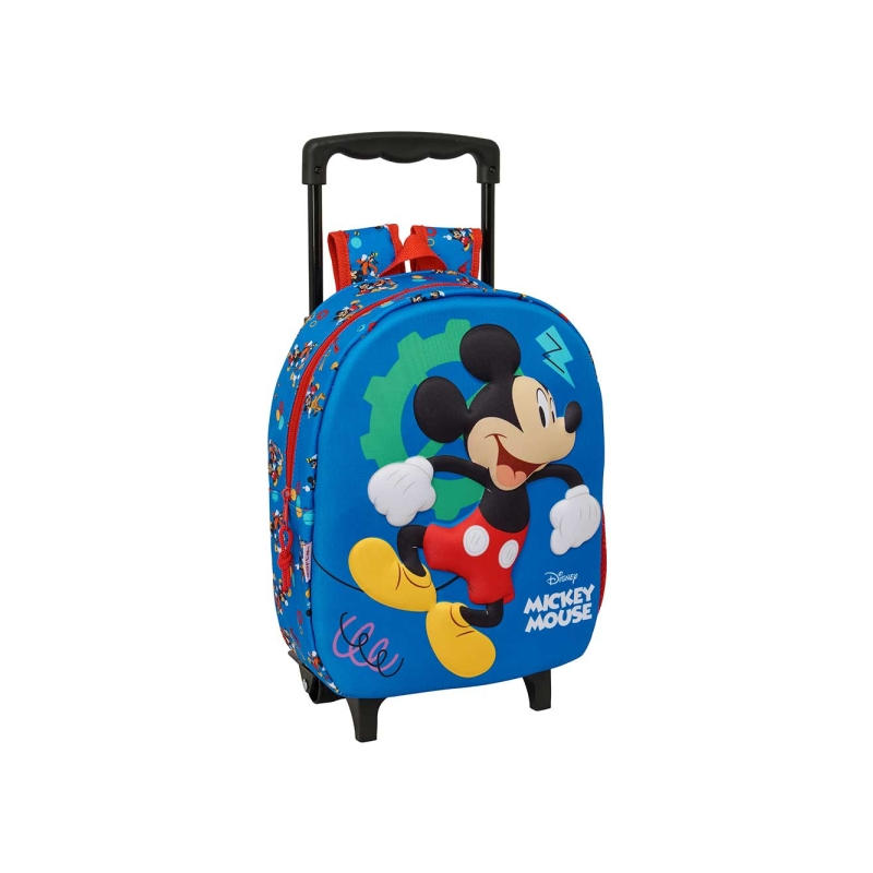 Sac à dos chariot Mickey Mouse bleu foncé 27x33x10 cm Sac à dos chariot Mickey Mouse bleu foncé 27x33x10 cm