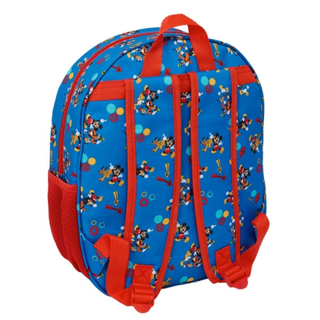 Sac à dos Mickey Mouse 3D bleu foncé 27x33x10 cm