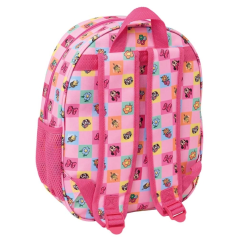 Sac à dos Minnie Mouse 3D rose 27x33x10 cm