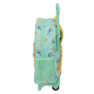 Sac à roulettes Bluey menthe 27x33x10 cm