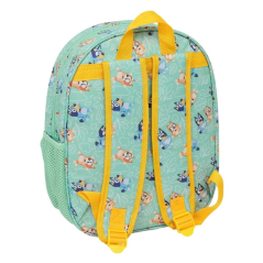 Sac à dos 3D Bluey menthe 27x33x10 cm, porte-bouteille