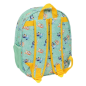 Sac à dos 3D Bluey menthe 27x33x10 cm, porte-bouteille Sac à dos 3D Bluey menthe 27x33x10 cm, porte-bouteille
