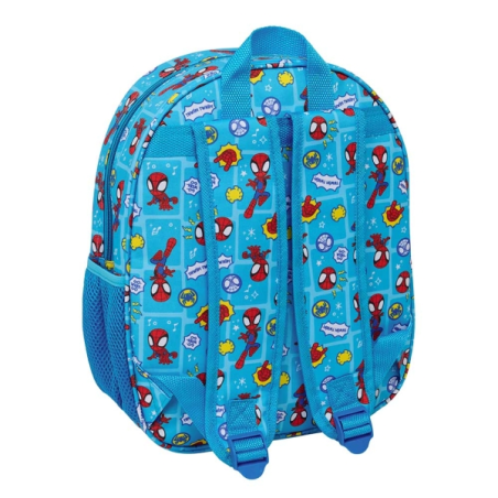Sac à dos Spidey 3D bleu avec porte-bouteille