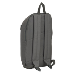 Sac à dos mini gris 8,5 L à bretelles rembourrées