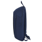 Sac à dos mini bleu marine, dos rembourré 8,5 L