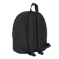 Mini sac à dos Safta noir 8,65 L avec poche avant