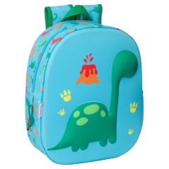 Sac à dos enfant bleu dino