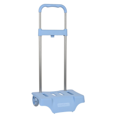 sac à dos trolley bleu clair