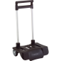 Sac à dos trolley pliable Safta noir roues silencieuses