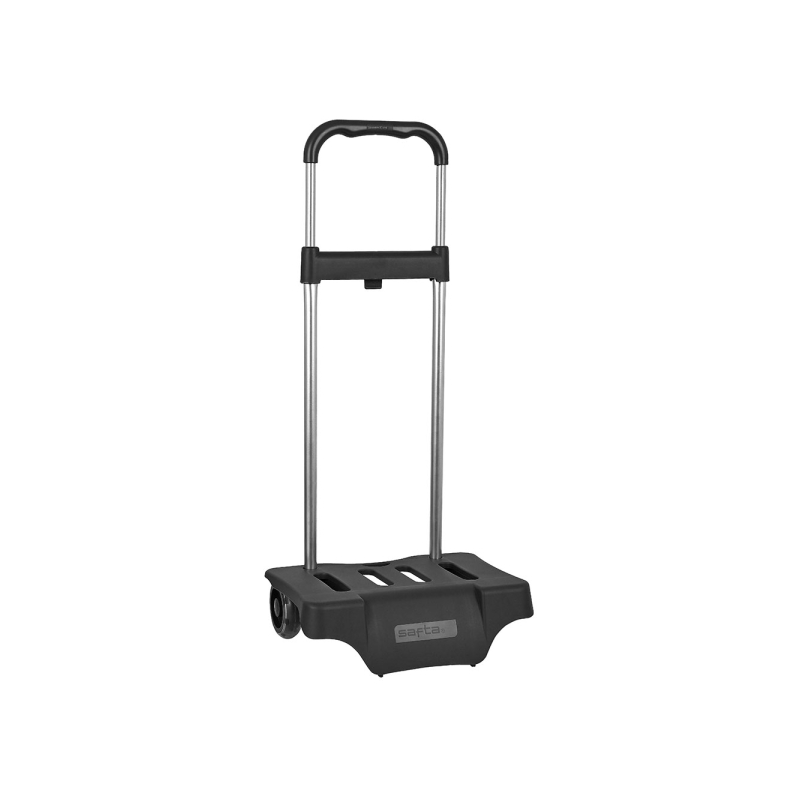Sac à dos trolley noir à roulettes silencieuses 52 cm Sac à dos trolley noir à roulettes silencieuses 52 cm