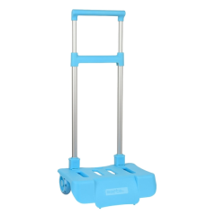 Sac à dos trolley bleu clair