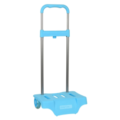 Sac à dos trolley bleu clair