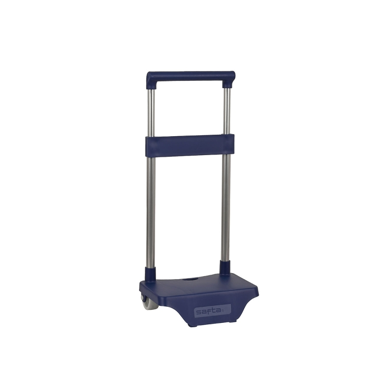 Sac à dos trolley Safta bleu marine 26x10x34 cm roues PVC Sac à dos trolley Safta bleu marine 26x10x34 cm roues PVC