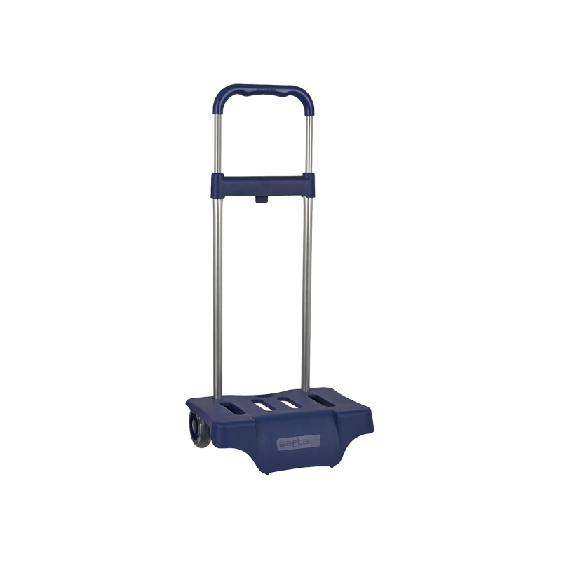 Sac à dos trolley bleu marine à roues silencieuses Sac à dos trolley bleu marine à roues silencieuses