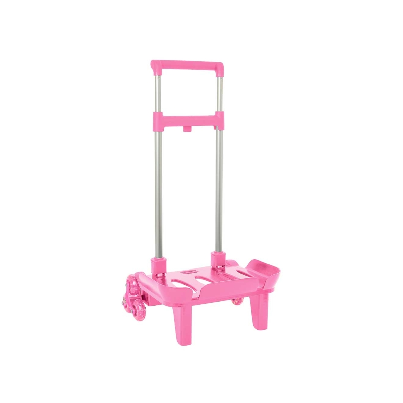 Sac à dos trolley Safta rose à roues anti-vibrations Sac à dos trolley Safta rose à roues anti-vibrations