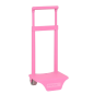Sac à dos trolley Safta rose à roulettes PVC Sac à dos trolley Safta rose à roulettes PVC