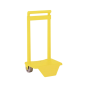Sac à dos trolley Safta jaune à roues PVC 18x16x35 cm Sac à dos trolley Safta jaune à roues PVC 18x16x35 cm