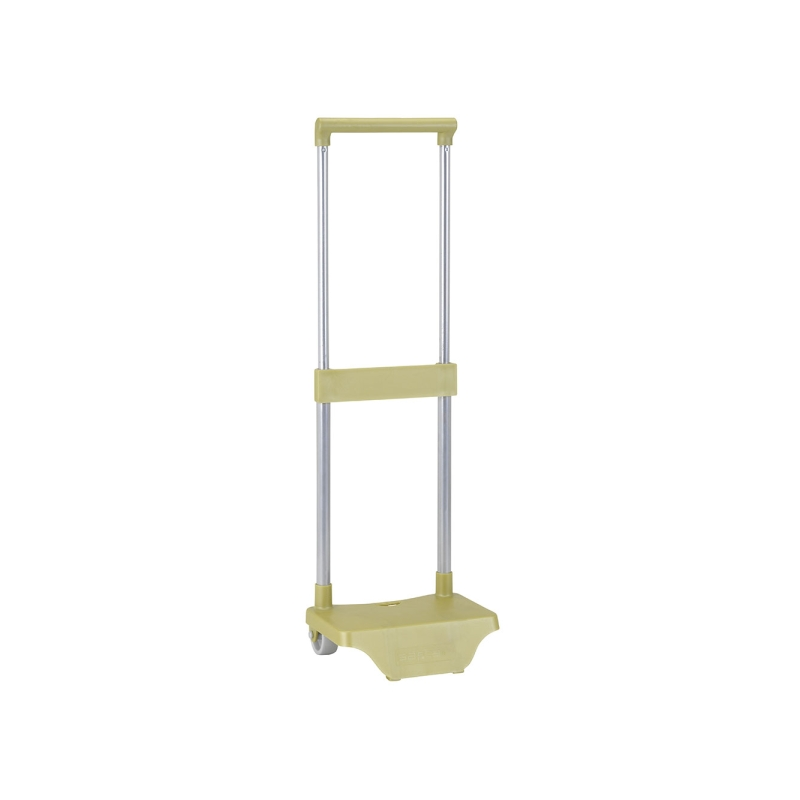 Sac à dos trolley Safta vert roues PVC 26x10x34 cm