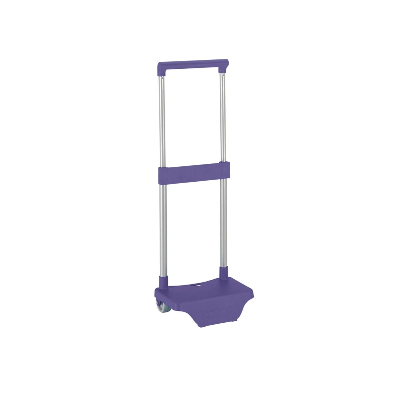 Sac à dos trolley Safta violet à roulettes PVC Sac à dos trolley Safta violet à roulettes PVC