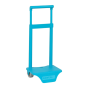Sac à dos trolley Safta turquoise à roues PVC Sac à dos trolley Safta turquoise à roues PVC