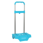 Sac à dos trolley Safta turquoise 32x44 cm