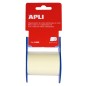 Rouleau distributeur de notes adhésives Apli - 60 mm x 10 m - Facile à utiliser - Adhésif de qualité - Jaune Rouleau distributeur de notes adhésives Apli - 60 mm x 10 m - Facile à utiliser - Adhésif de qualité - Jaune